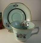Vintage Adams China Cup With Saucer Set Georgian Pattern Calyx Ware 