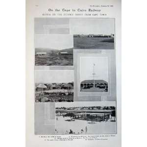  1906 Cape Town Africa Table Mountain Wynberg Baralong 