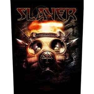 Slayer Gas Mask Woven Back Patch  Industrial & Scientific