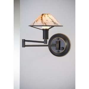  Bronze w/ Marble Glass Lighting for the Aging Eye Mo: Home Improvement