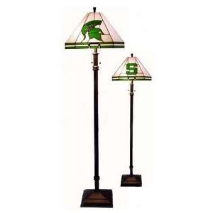  Michigan State Tiffany Floor Lamp: Sports & Outdoors