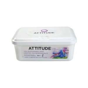  Attitude Eco Baby Wipes Refill Pack, Unscented, 216 ea 