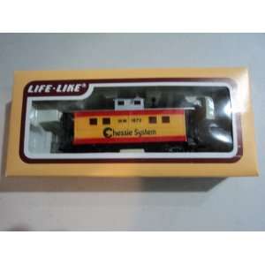    Life Like Ho Scale 8541 caboose c.s.chessie system 