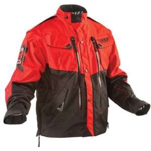  FLY RACING PATROL MX OFFROAD JACKET RED 2XL: Automotive