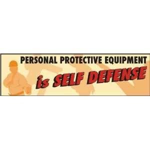   Equipment Is Self Defense Banner, 96 x 28