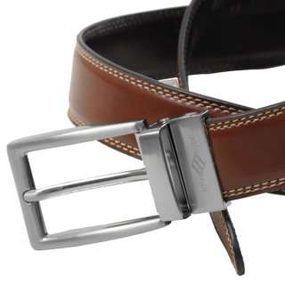 An essential part of a mans wardrobe. This sleek belt is reversible 
