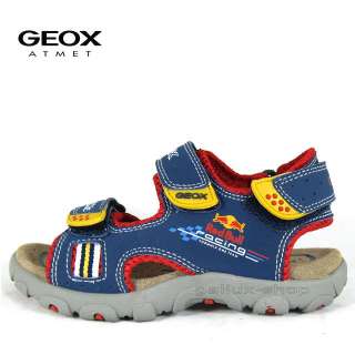 GEOX 2012 RACING RED BULL Kinder Sandalen Trekking Sandale Schuhe 