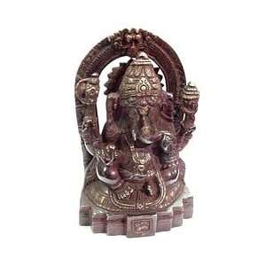  Ganesh Antique Finish   6.5 High Statue