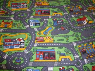 Teppich Spielteppich Strassenteppich Straßen Spiel und Spass Kinder 