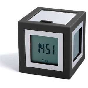  Cubissimo Alarm Clock, Black: Home & Kitchen
