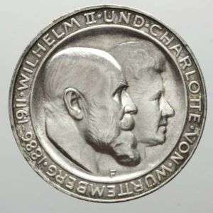 DEUTSCHLAND Deutsches Reich 3 Mark 1911 Wilhelm II  
