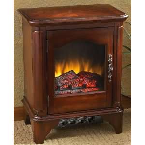 Cherry   finish Electric Fireplace Heater:  Home & Kitchen