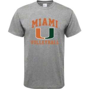   Hurricanes Sport Grey Youth Volleyball Arch T Shirt