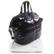 Givenchy Vinyl NIGHTINGALE Shopper Tote Bag Purse Black  