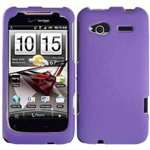   Purple Hard Case Cover for HTC Merge 6325 Cell Phones & Accessories