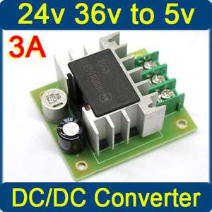 DC  DC HRD Converter DC 12v 24v 36v step down to 5v 3A  