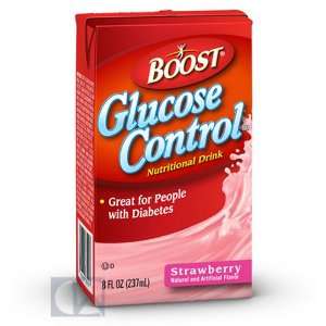  BOOST Glucose Control 8 oz  Strawberry Case 27 Health 