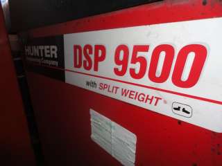 Hunter DSP 9500 Tire Balancing Machine  