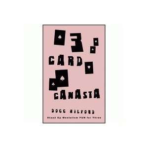  3 Card Canasta (red) by Docc Hilford Toys & Games
