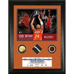 Kobe Bryant 2011 NBA All Star Game Used 24KT Gold Coin 