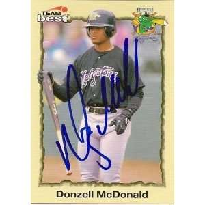  Donzell McDonald Signed 1998 Team Best Card Sports 