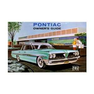    1961 PONTIAC Full Line Owners Manual User Guide: Automotive