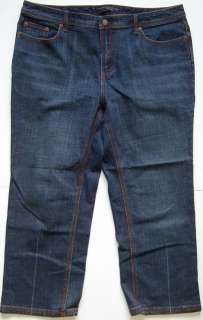 J118 Womens jeans VENEZIA Size 16 36x24 Capri  
