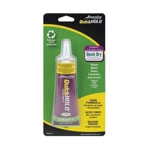  Eclectic Amazing Quick Hold Craft Contact Adhesive 1 Ounce 