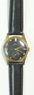Vintage 1950s Lord Elgin Cal 556 21j 14k Gold .585 Mens Watch 28.3 g 