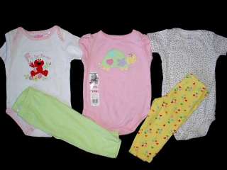   GIRL 6 9 12 MONTHS SPRING SUMMER CLOTHES LOT OUTFIT (Free Ship)  