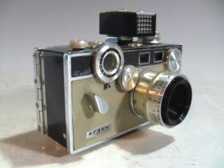   Matchmatic Camera With 50MM Lens, Flash, Leather Case & Exposure Meter