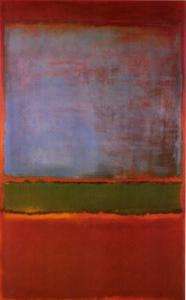 Violet, Green and Red Oil Painting Repro Mark Rothko  