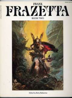 Fantastic Art Of Frank Frazetta #2 1st Print 1977  