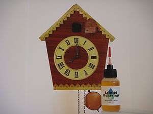 BEST synthetic oil for Cuckoo clocks, PLEASE READ  