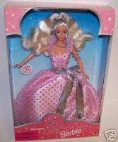BARBIE DOLL  35TH ANNIVERSARY PINK & SILVER GOWN  