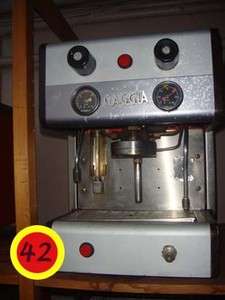Gaggia 1980 Vintage Cappuccino Latte Mocha Machine  
