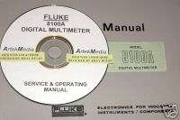 FLUKE 8100A Instruction (Operating &Service) Manual  
