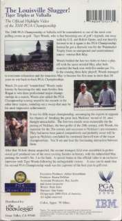 VALHALLA 2000 PGA Championship GOLF Highlights VHS New!  