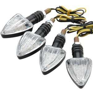 4X 15 LED Motorrad Blinker Lampe Beleuchtung + Blinkrelais Relais 