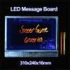 LED Neon Reklame Werbe Tafel Brett Board Staffelei 40 x 30cm  