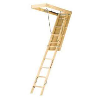   Premium Wood Attic Ladder 250 Lb. Load capacity ( Type I Duty Rating