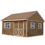 New Castle 16 ft. x 12 ft. Wood Storage Shed Kit without Floor Reviews 