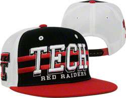 Texas Tech Red Raiders Supersonic Adjustable Snapback Hat 