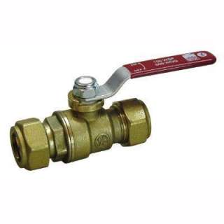   . Brass Compression Connection Ball Valve 107 023HC at The Home Depot