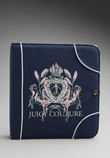 JUICY COUTURE Back To School Toile Binder Set in Regal Multi at 