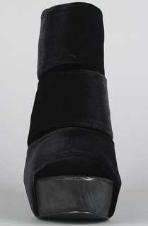 Messeca The Coraline Shoe in Black Velvet  Karmaloop   Global 