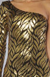 LA Boutique The Golden Leaf Dress : Karmaloop   Global Concrete 