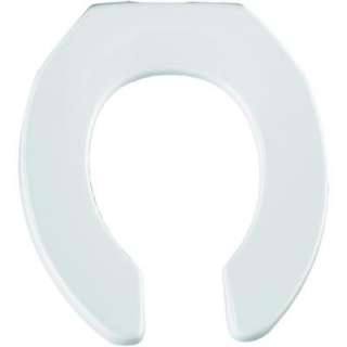 Church STA TITE Round Open Front Toilet Seat in White 397SSCT 000 at 