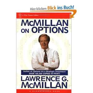 McMillan on Options (Wiley Finance)  Larry McMillan, L. G 
