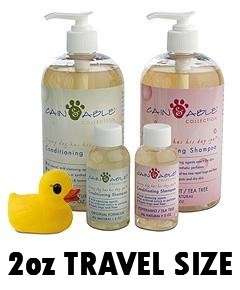 Cain & Able Dog Shampoo   Travel Size   2 oz  